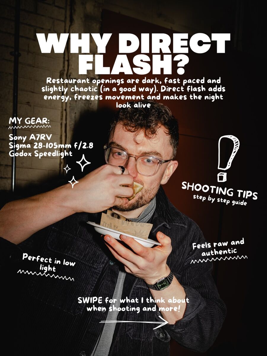 Flash photography reference